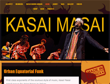 Tablet Screenshot of kasaimasai.com